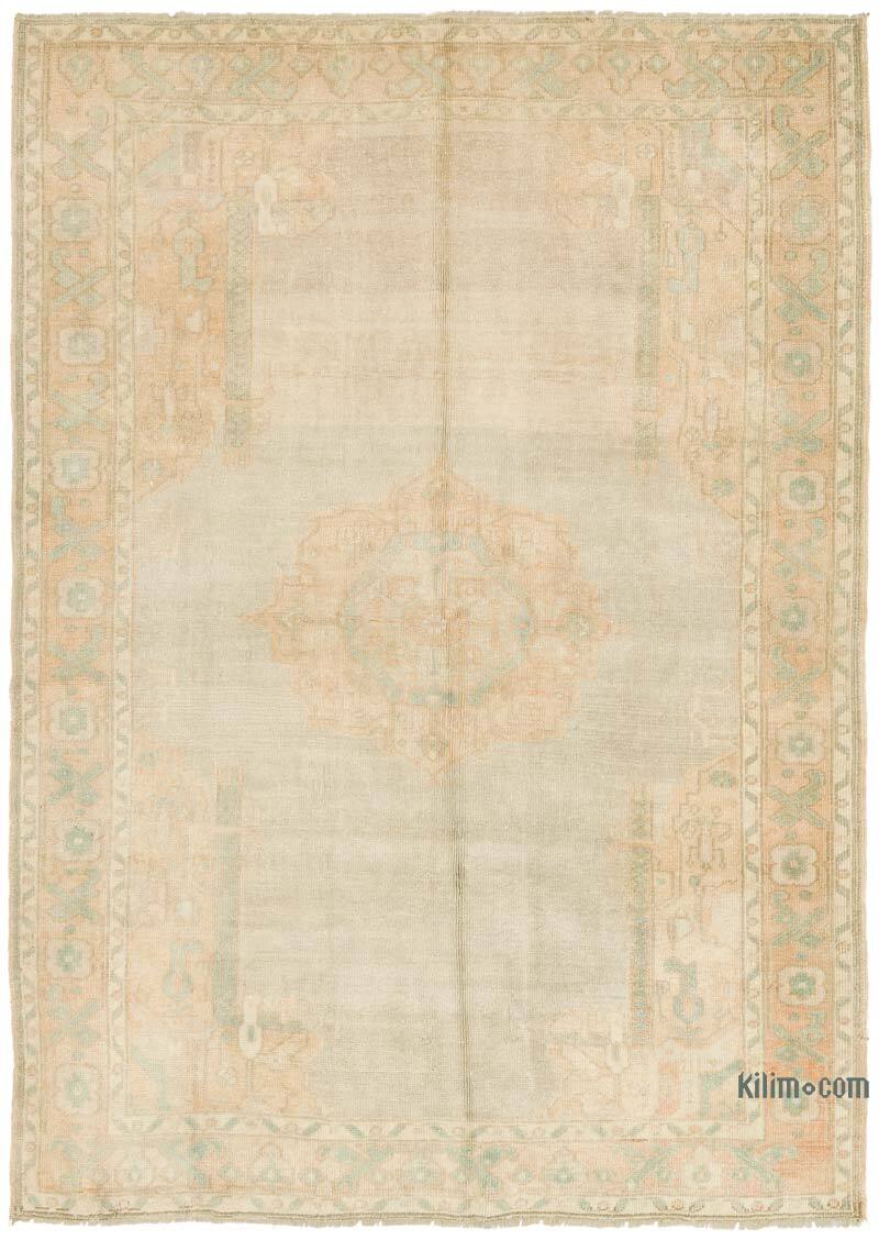 El Dokuma Vintage Halı - 153 cm x 212 cm - K0073962
