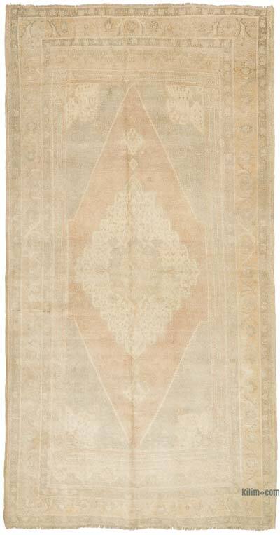 El Dokuma Vintage Halı - 152 cm x 290 cm