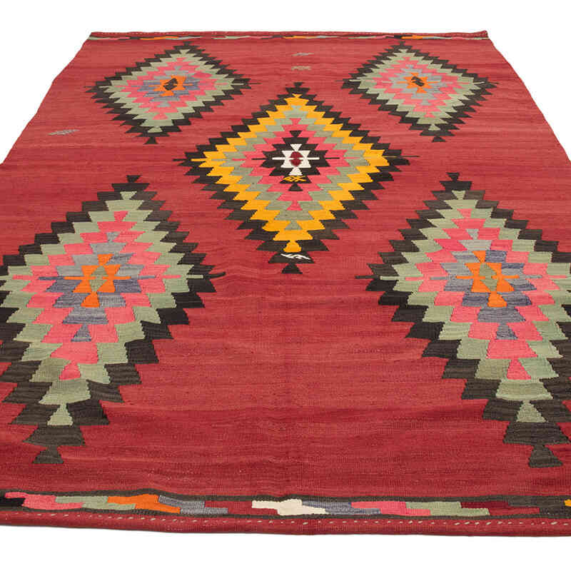 Vintage Mihalic Kilim Rug - 5' 7" x 9' 2" (67" x 110") - K0073969