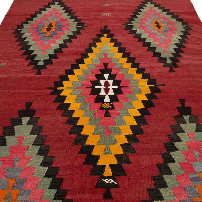 Vintage Mihalic Kilim Rug - 5' 7" x 9' 2" (67" x 110") - K0073969