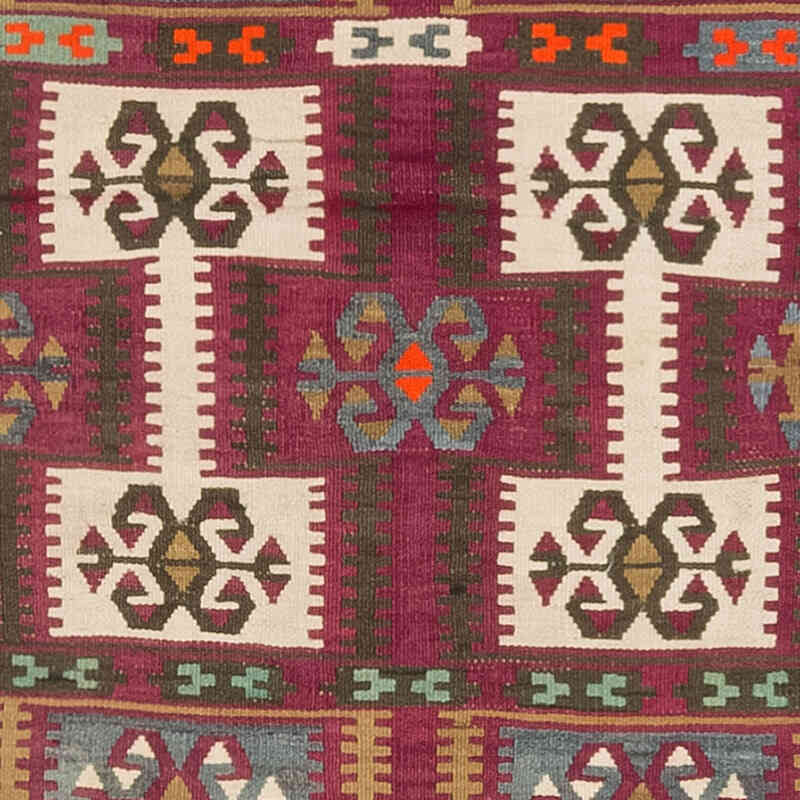 Vintage Kayseri Kilim Runner - 2'  x 12' 6" (24" x 150") - K0073973