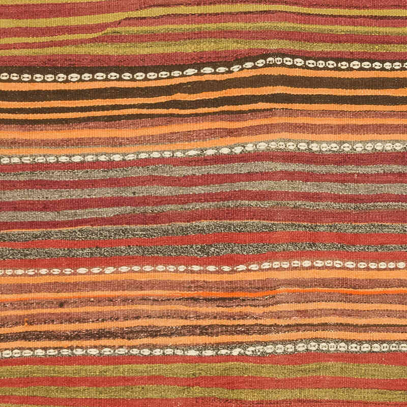 Vintage Konya Kilim Runner - 3' 3" x 11' 8" (39" x 140") - K0073981
