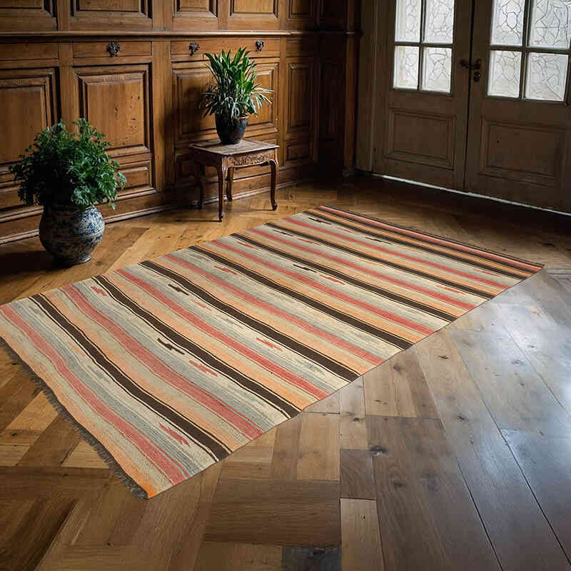 Alfombra Vintage Mihalic Kilim - 160 cm x 256 cm - K0073984