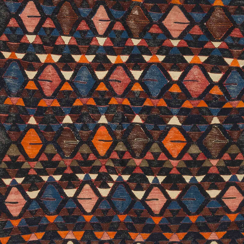 Alfombra Kilim Vintage Caucásica - 152 cm x 305 cm - K0073993