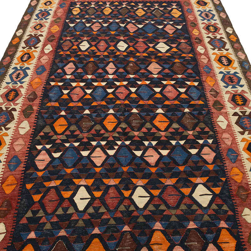 Alfombra Kilim Vintage Caucásica - 152 cm x 305 cm - K0073993