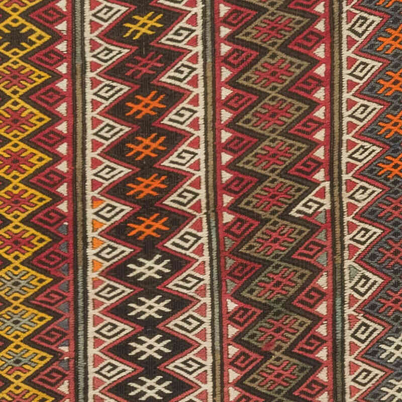 Vintage Anatolian Jijim Runner - 2'  x 11' 2" (24" x 134") - K0073996