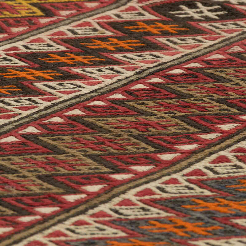 Vintage Anatolian Jijim Runner - 2'  x 11' 2" (24" x 134") - K0073996