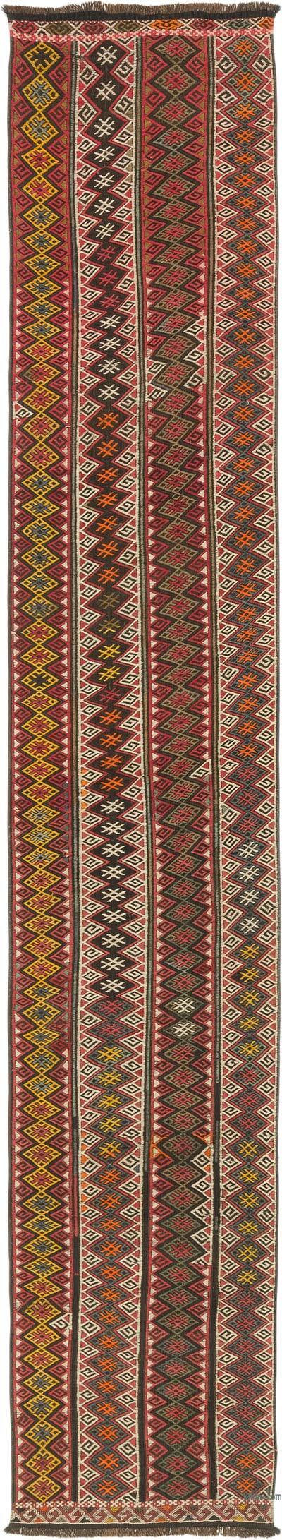 Vintage Anadolu Cicim Yolluk - 60 cm x 340 cm