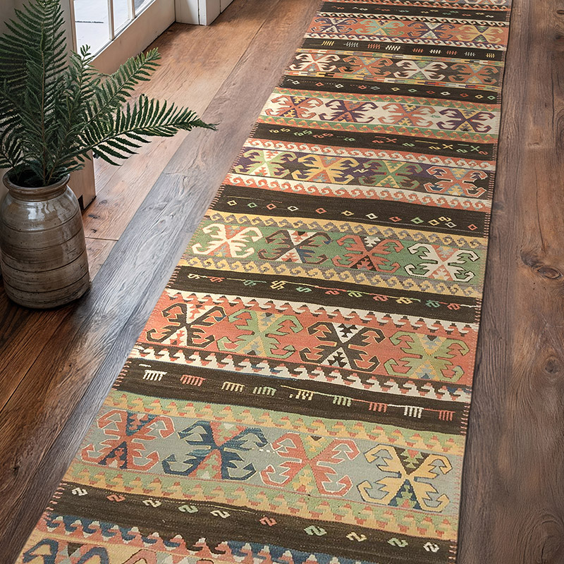 Sivas Kilim Yolluk - 82 cm x 345 cm - K0073999