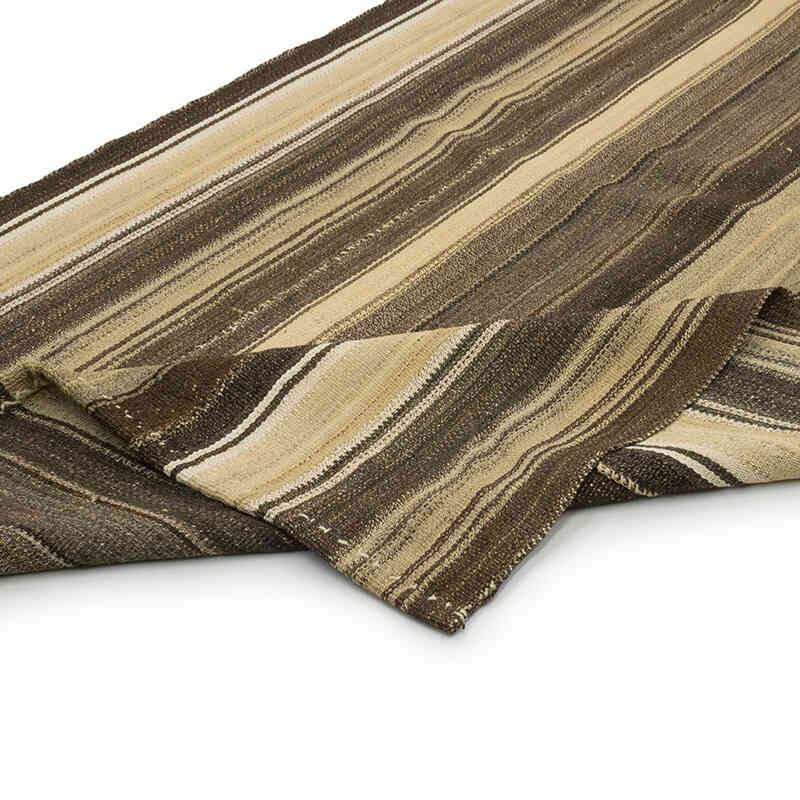 Vintage Anatolian Kilim Runner - 4' 7" x 14' 7" (55" x 175") - K0074002