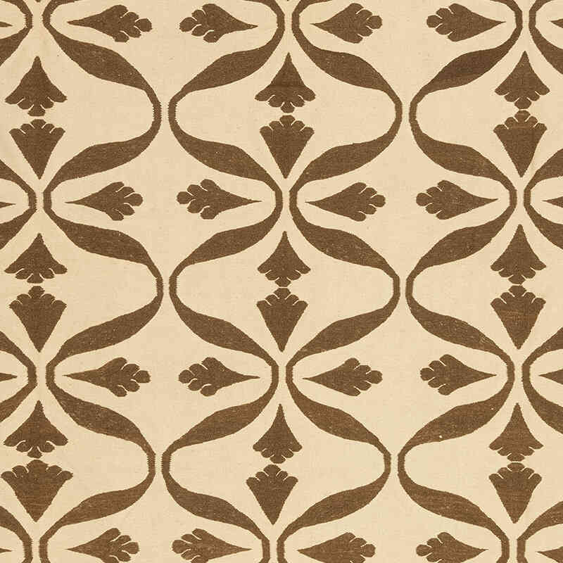 New Handwoven Turkish Kilim Rug - 8' 4" x 9' 10" (100" x 118") - K0074004