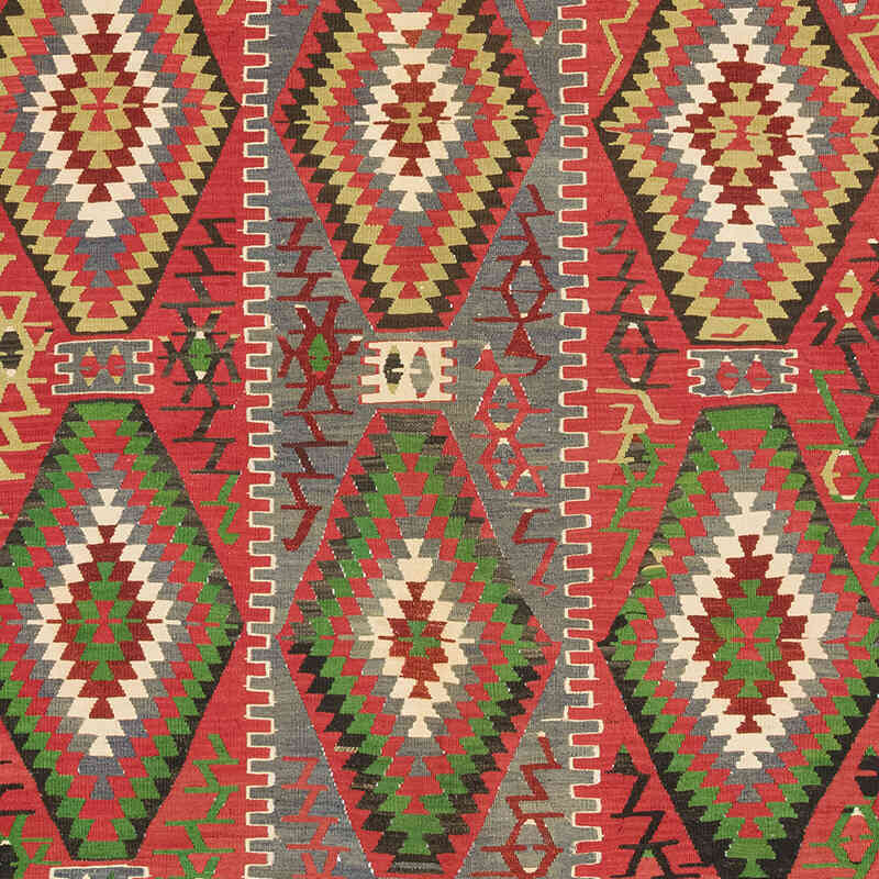 Vintage Esme Kilim Rug - 5' 6" x 9' 8" (66" x 116") - K0074008