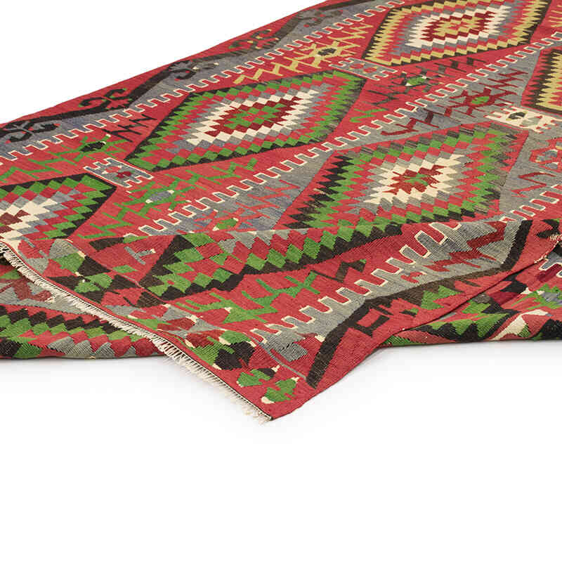 Vintage Esme Kilim Rug - 5' 6" x 9' 8" (66" x 116") - K0074008