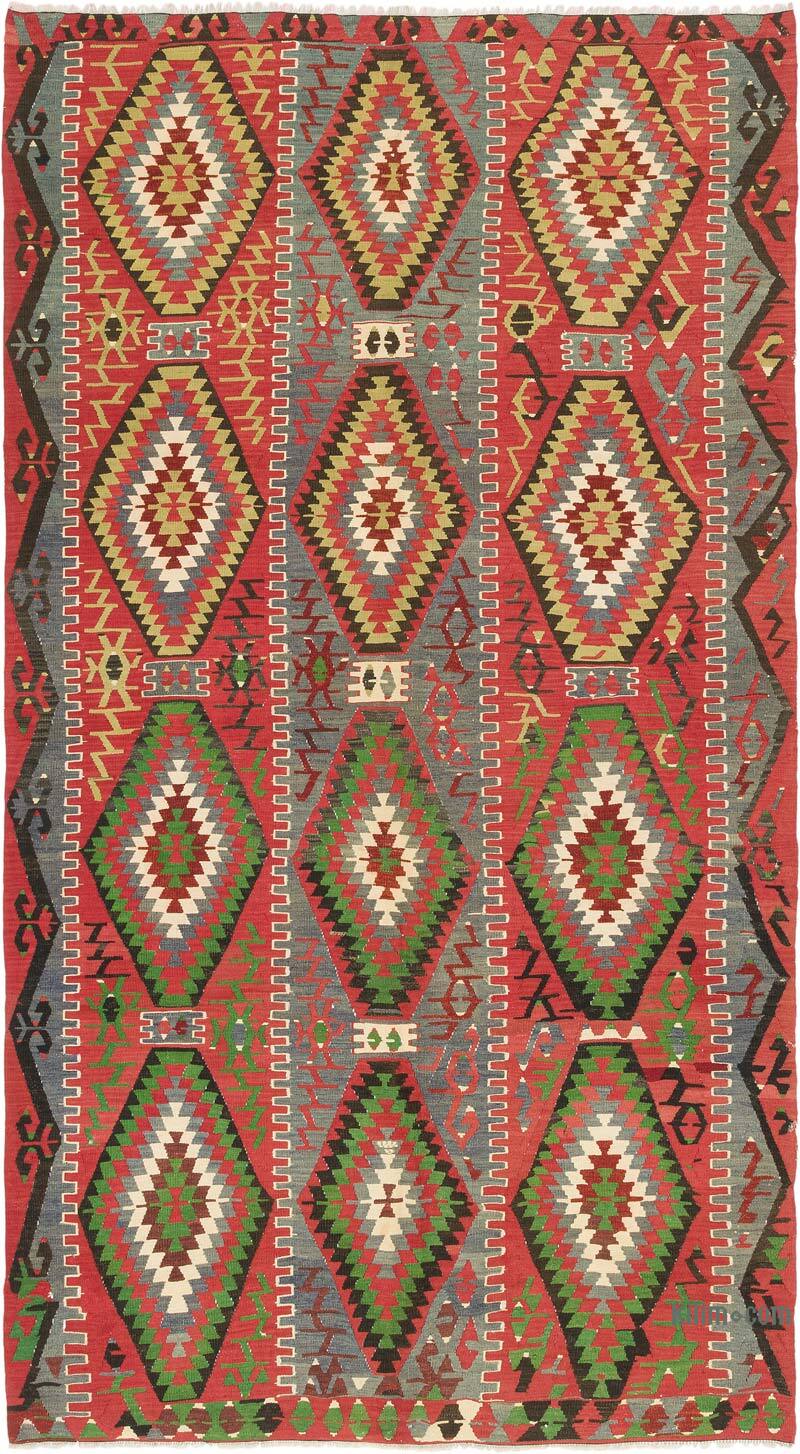 Vintage Esme Kilim Rug - 5' 6" x 9' 8" (66" x 116") - K0074008