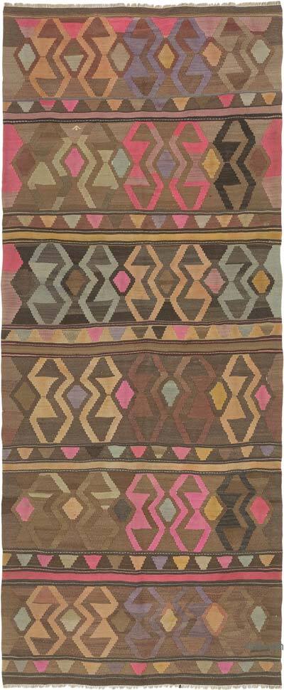 Vintage Kars Kilim Rug - 4' 11" x 11' 10" (59" x 142")