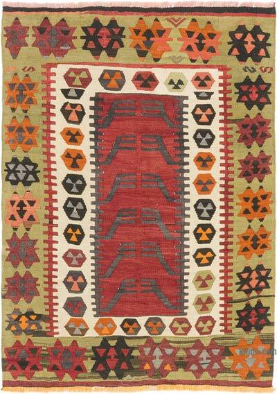 Vintage Konya Kilim Rug - 2' 11" x 4' 1" (35" x 49")