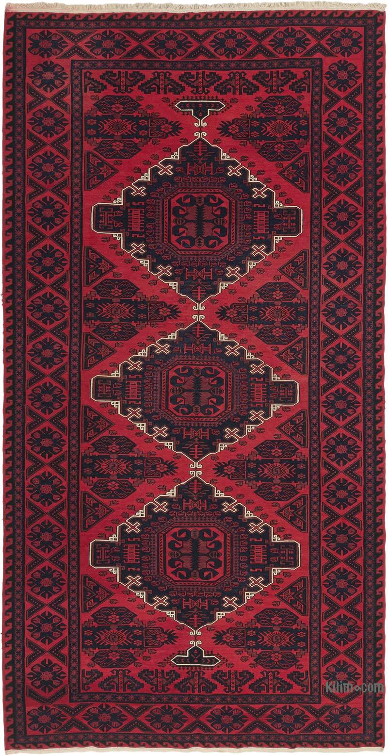 Vintage Caucasian Soumak Rug - 6' 8" x 13' 1" (80" x 157") - K0074023
