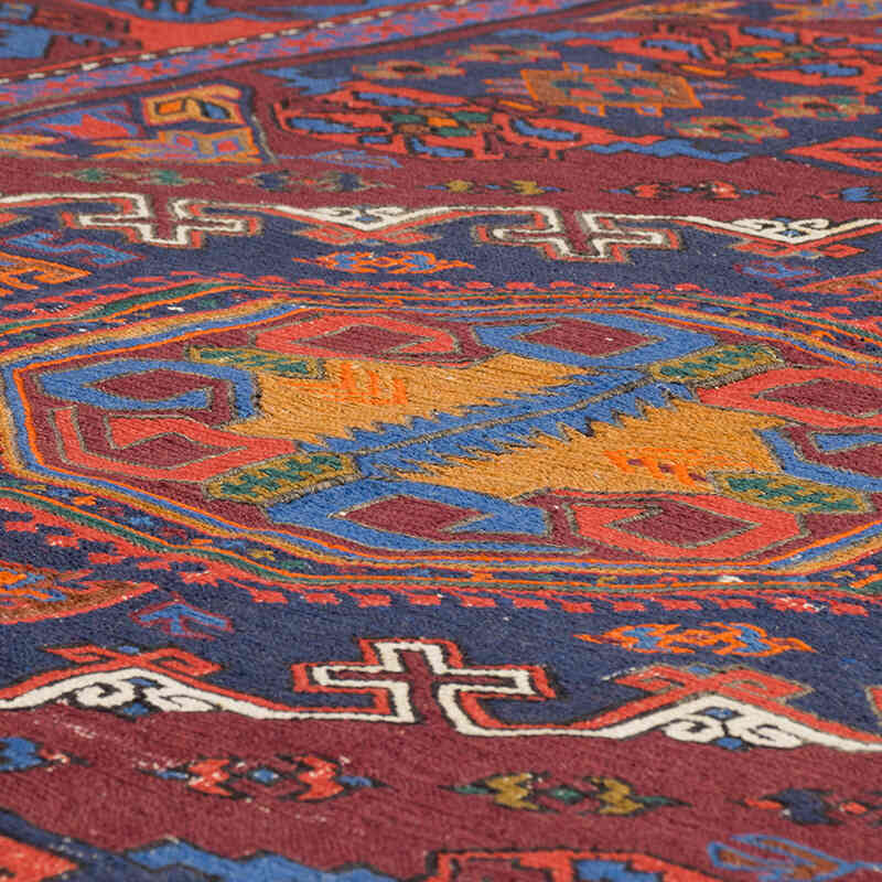 Vintage Kafkas Sumak Kilim - 200 cm x 362 cm - K0074025