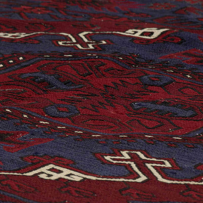 Vintage Caucasian Soumak Rug - 6' 7" x 12' 6" (79" x 150") - K0074029