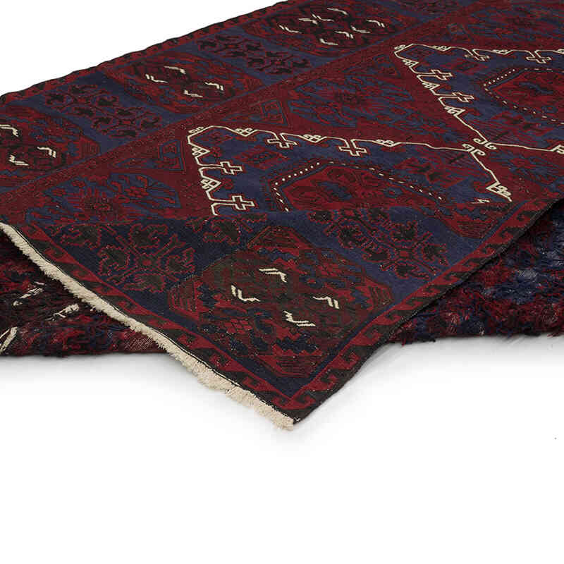 Vintage Caucasian Soumak Rug - 6' 7" x 12' 6" (79" x 150") - K0074029