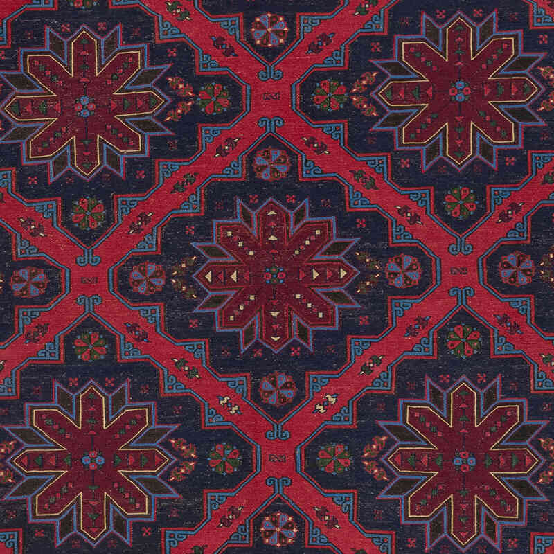 Vintage Caucasian Soumak Rug - 7' 5" x 12' 10" (89" x 154") - K0074030