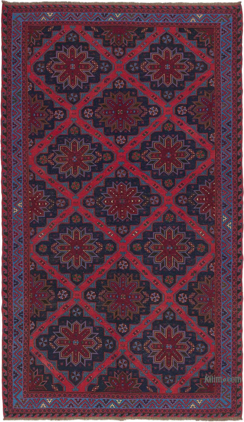 Vintage Caucasian Soumak Rug - 7' 5" x 12' 10" (89" x 154") - K0074030