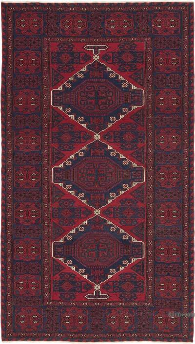 Vintage Caucasian Soumak Rug - 6' 7" x 11' 7" (79" x 139")