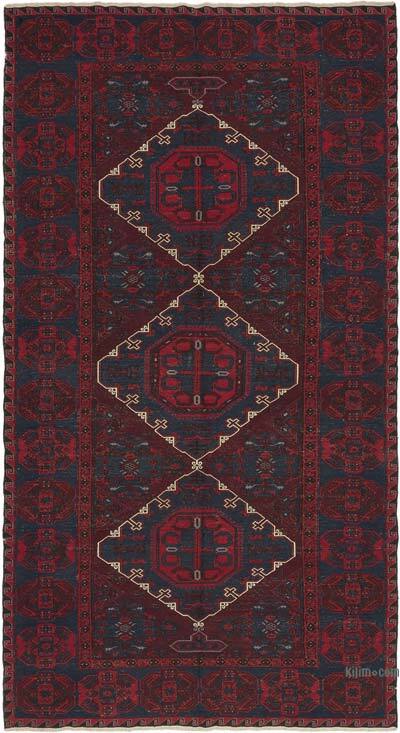 Vintage Caucasian Soumak Rug - 6' 11" x 12' 10" (83" x 154")