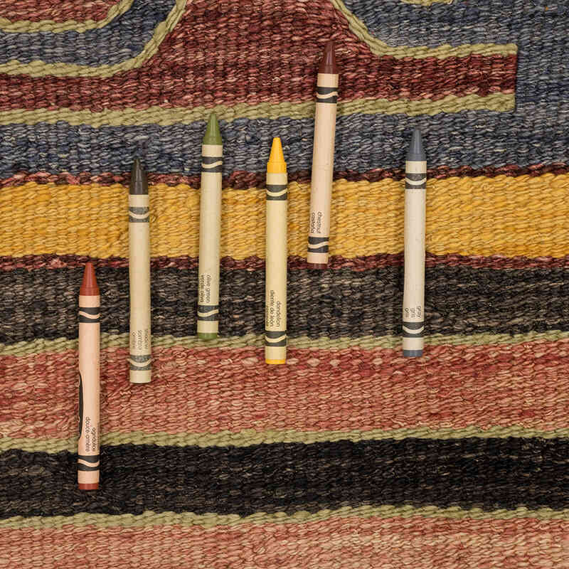Vintage Konya Kilim Rug - 5'  x 7' 11" (60" x 95") - K0074045