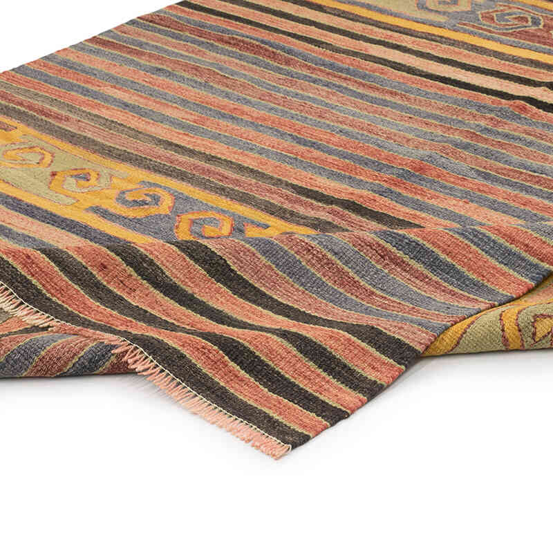 Vintage Konya Kilim Rug - 5'  x 7' 11" (60" x 95") - K0074045
