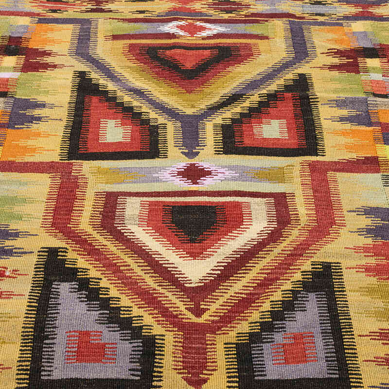 Vintage Konya Kilim Rug - 4' 2" x 5' 11" (50" x 71") - K0074055
