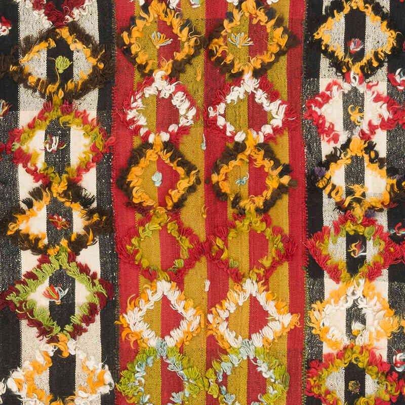 Vintage Anatolian Flatweave - 4' 11" x 6' 7" (59" x 79") - K0074062