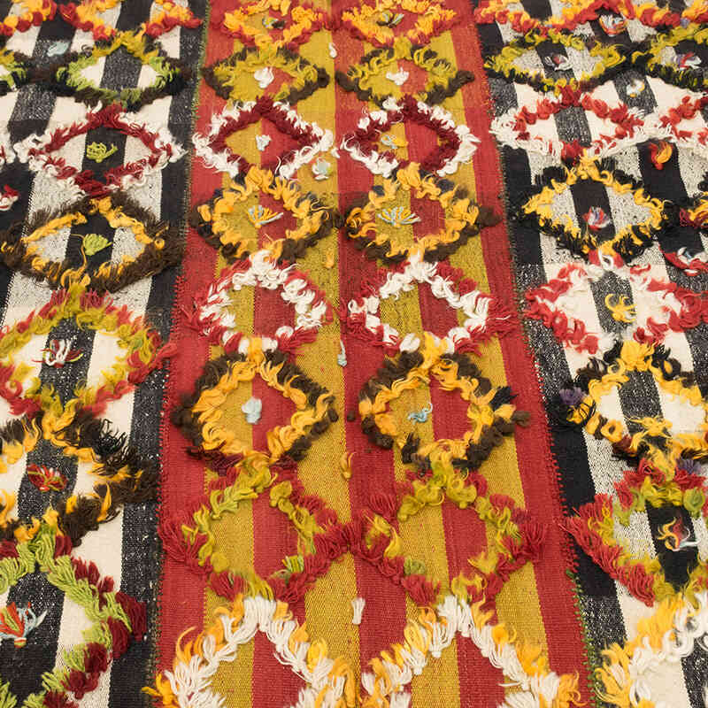Vintage Anatolian Flatweave - 4' 11" x 6' 7" (59" x 79") - K0074062