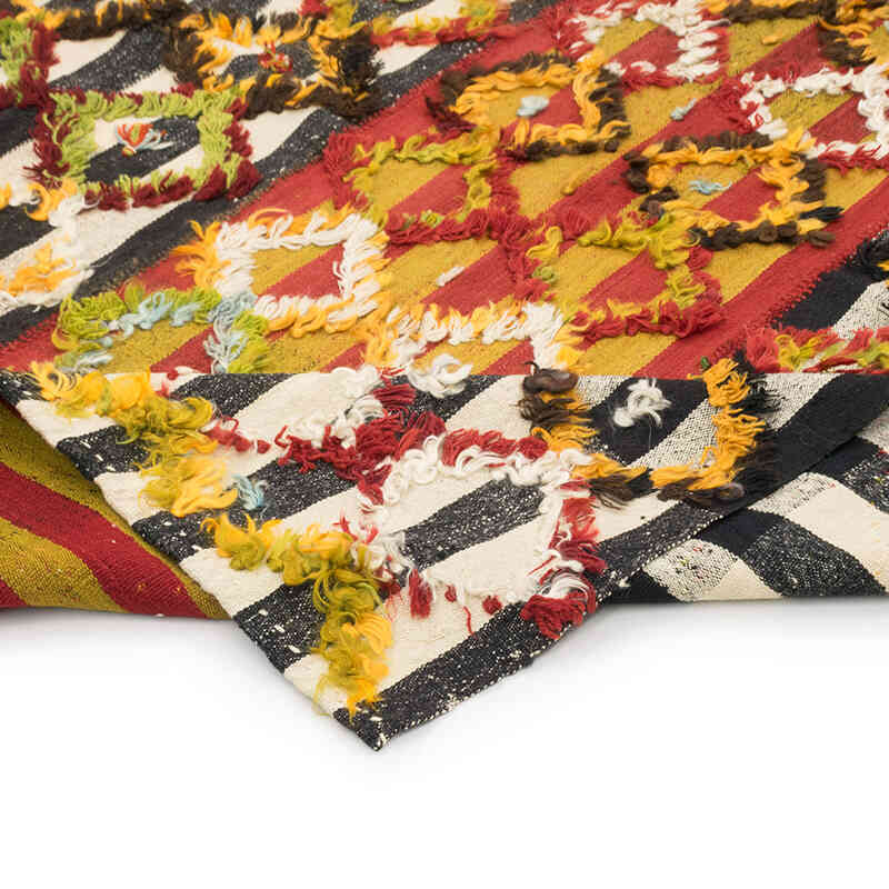 Vintage Anatolian Flatweave - 4' 11" x 6' 7" (59" x 79") - K0074062