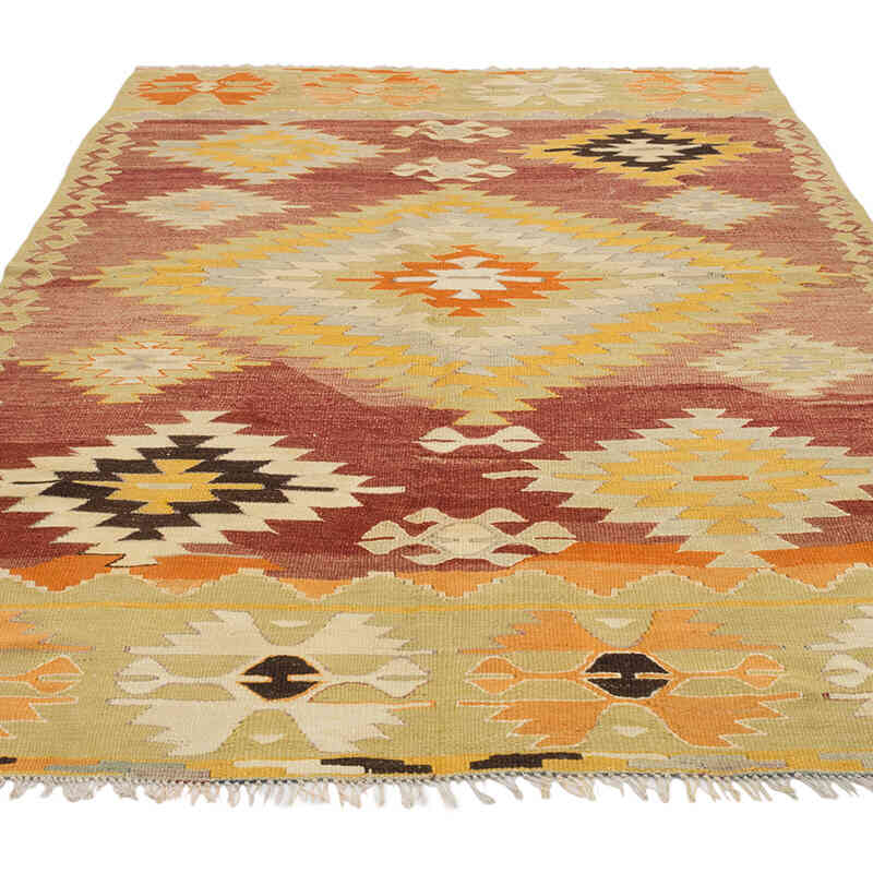 Vintage Çal Kilimi - 151 cm x 230 cm - K0074077