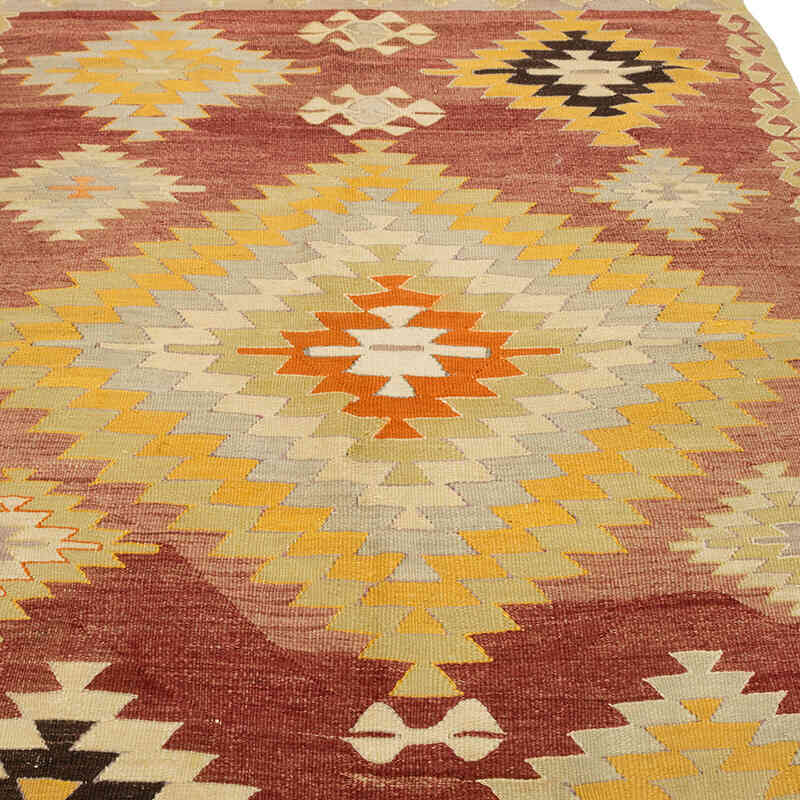 Vintage Çal Kilimi - 151 cm x 230 cm - K0074077