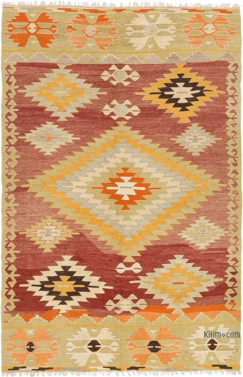 Vintage Çal Kilimi - 151 cm x 230 cm - K0074077