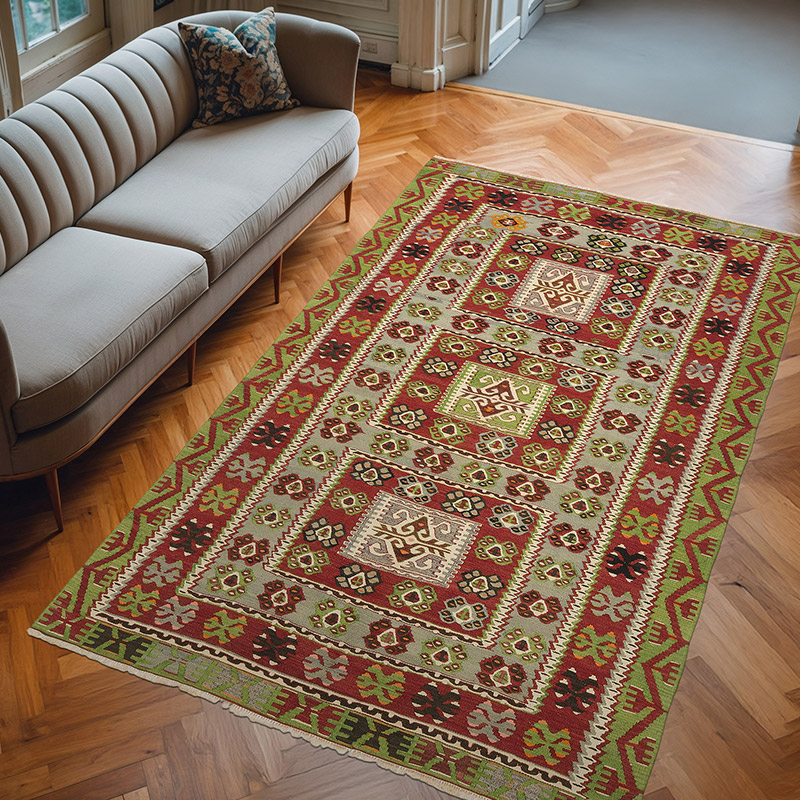 Alfombra Vintage Esme Kilim - 175 cm x 280 cm - K0074084