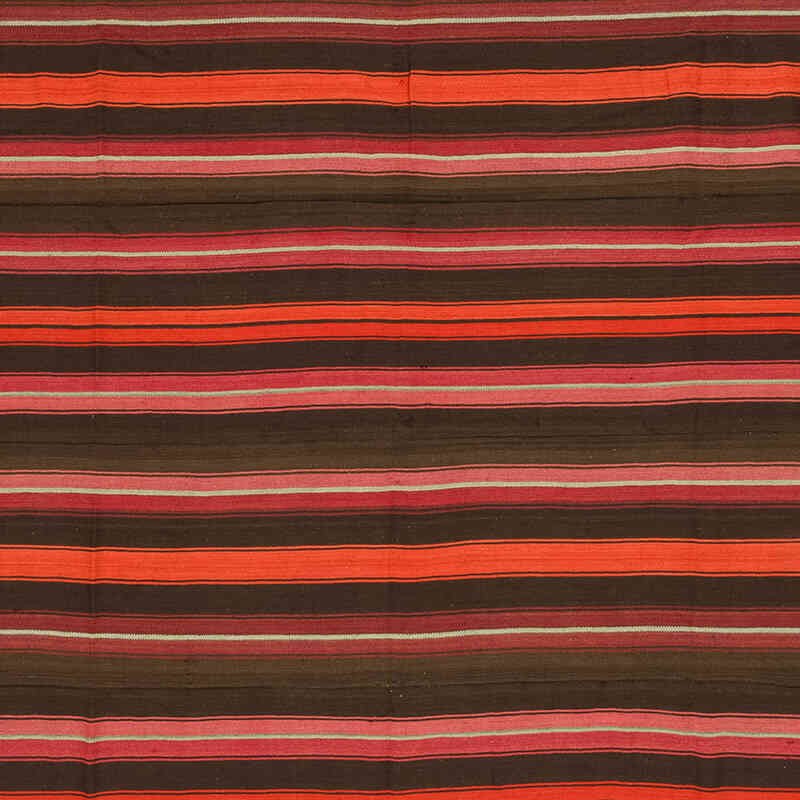 Vintage Anatolian Kilim Rug - 9' 6" x 14' 2" (114" x 170") - K0074094