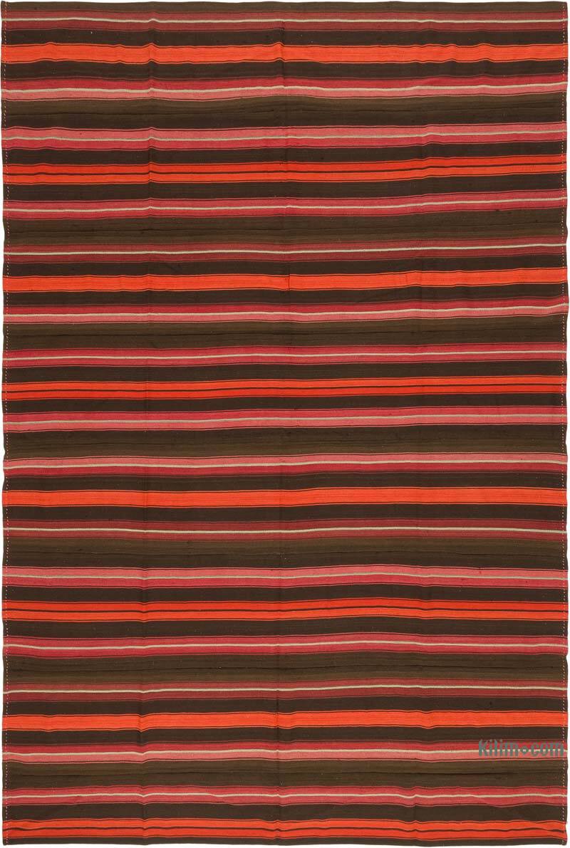 Vintage Anatolian Kilim Rug - 9' 6" x 14' 2" (114" x 170") - K0074094