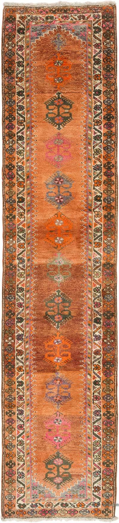 Vintage Tribal Runner Rug - 2' 11" x 13' 3" (35" x 159")
