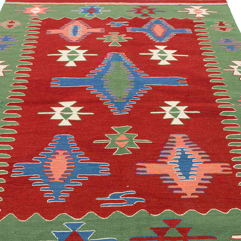 Nueva Alfombra Turca Kilim - 152 cm x 220 cm - K0074109