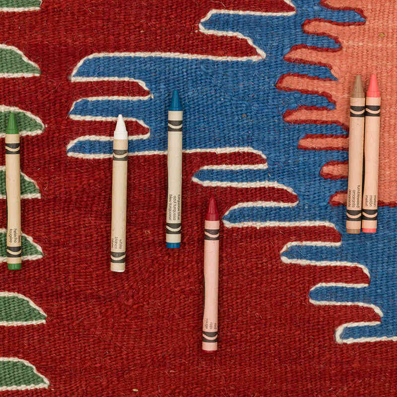 Nueva Alfombra Turca Kilim - 152 cm x 220 cm - K0074109