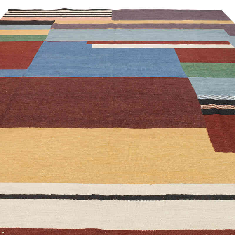 Yeni Kök Boya El Dokuma Kilim - 257 cm x 337 cm - K0074114