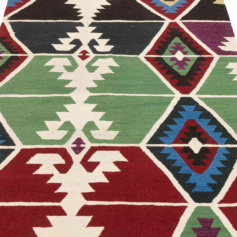 Yeni Kök Boya El Dokuma Kilim - 125 cm x 180 cm - K0074117
