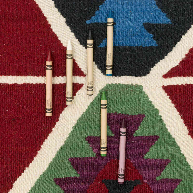 Yeni Kök Boya El Dokuma Kilim - 125 cm x 180 cm - K0074117