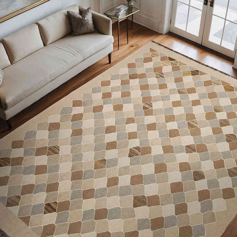 Nueva Alfombra Turca Kilim - 263 cm x 337 cm - K0074118