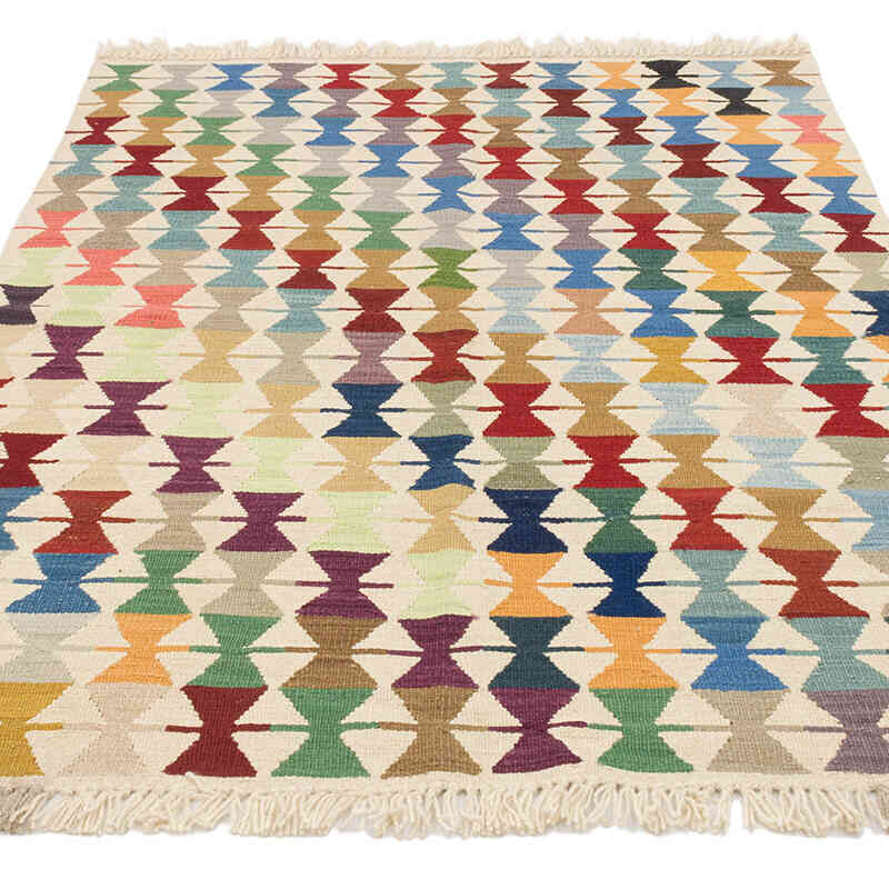 Yeni Kök Boya El Dokuma Kilim - 123 cm x 180 cm - K0074120