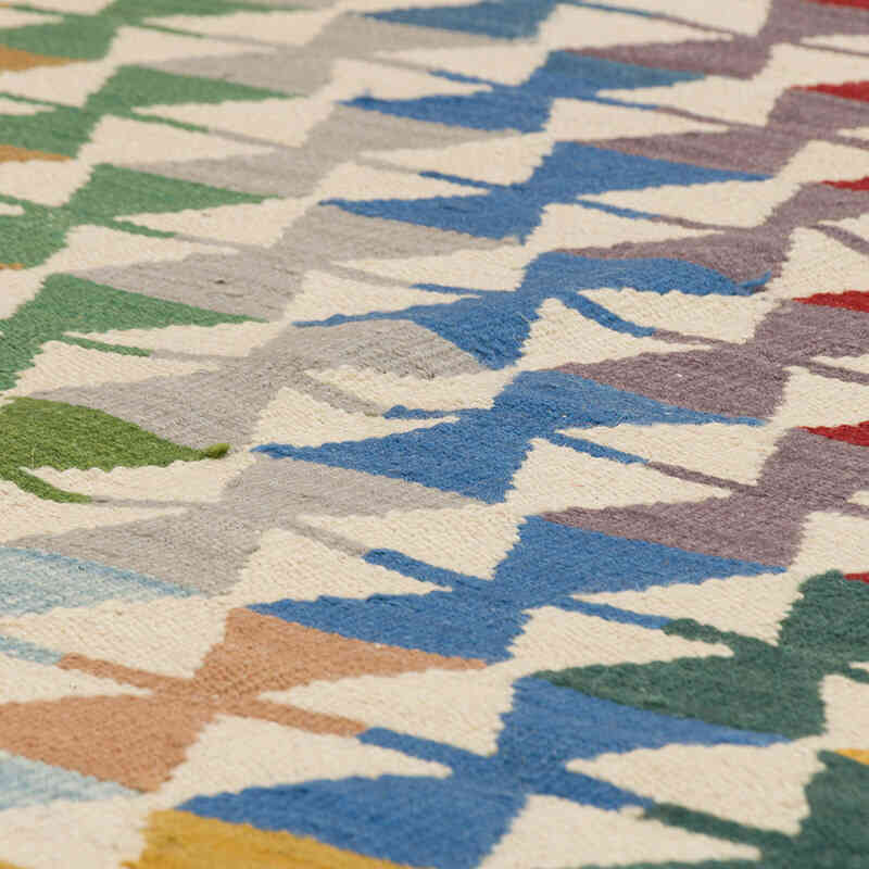 Yeni Kök Boya El Dokuma Kilim - 123 cm x 180 cm - K0074120