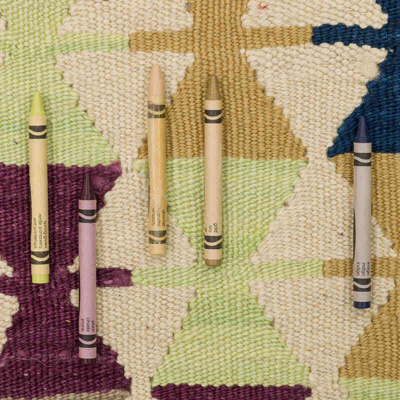 Yeni Kök Boya El Dokuma Kilim - 123 cm x 180 cm - K0074120
